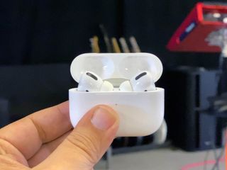 AirPods Pro on stage