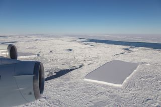 Rectangular iceberg