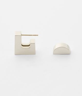 silver earrings by Isabel Bonner