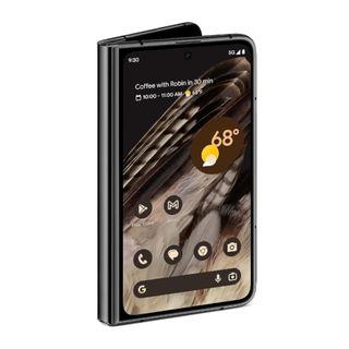 Google Pixel Fold against white background.