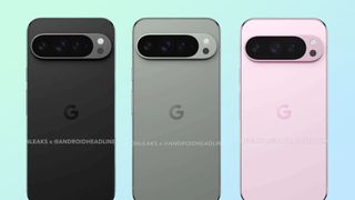 Google Pixel 9 Pro colors 