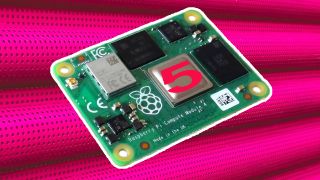 Raspberry Pi Compute Module 5 mockup