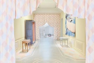 Pastel coloured interiors part of Design Parade Toulon