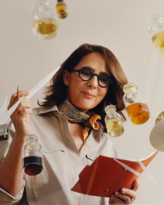 Portrait of Hermes perfumer Christine Nagel