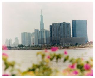 City view from Ho Chi Minh Museum-Dragon House Wharf