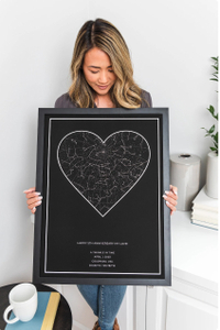 Personalized Star Map - was from $65now from $55 at Twinkle in Time