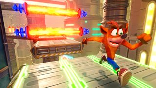 Crash Bandicoot N. Sane Trilogy fire