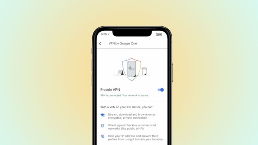 Google One VPN on iPhone