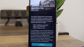 Fitbit Premium beginner runner's guided program