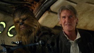 Han Solo in star wars: the force awakens