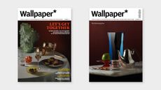 Wallpaper* December 2022 newsstand and limited edition covers, side by side