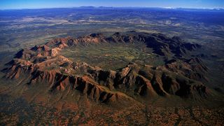 Gosses Bluff (Tnorala) is a registered sacred site.