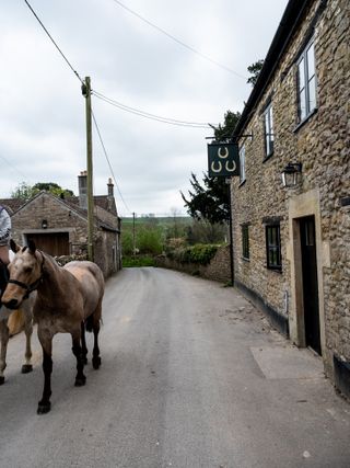 the three horseshoes batcombe margot henderson restaurant