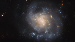 a spiral galaxy