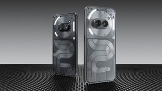 Nothing Phone 2a Plus renders in black and grey