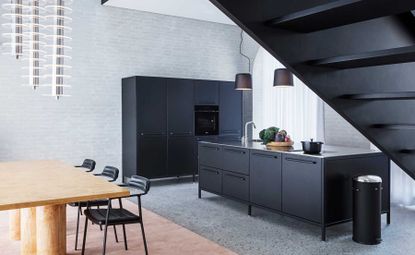 Vipp Chimney House kitchen, Copenhagen, Denmark