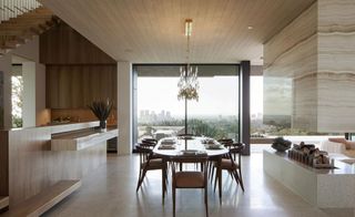 Interior of Summitridge, by Marmol Raziner, Los Angeles