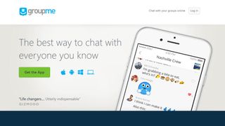 GroupMe website screenshot