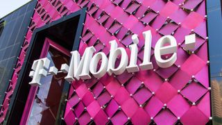 The exterior of a T-Mobile store on the Las Vegas Strip in Paradise, Nevada.