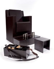 John Lobb shoe shine chair by Rena Dumas