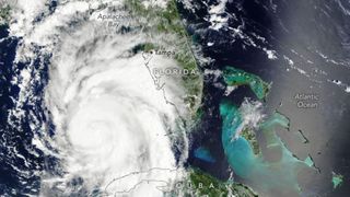 Hurricane Idalia hits Florida's Big Bend region.