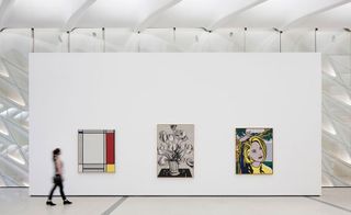 Interior view of The Broad, by Diller Scofidio + Renfro, Los Angeles