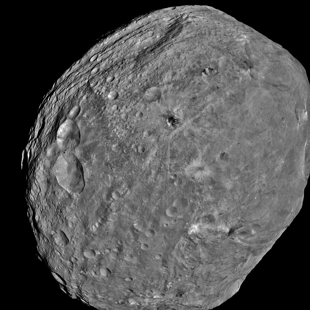 Full-Frame Image of Vesta