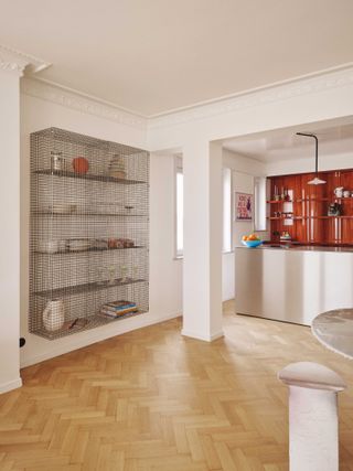 Interiors of Paradis Apartment in Ostende, Belgium