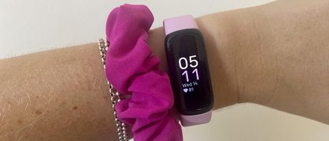 Fitbit Inspire 3 on a person&#039;s wrist