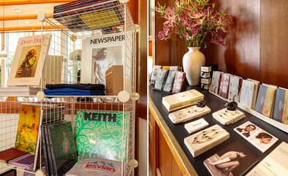 Casa Bosques pop-up bookstore for Pride Month 2024 inside The Standard hotel, New York