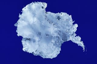 Antarctica fro above.