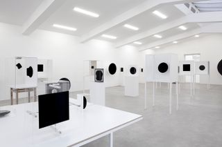 Anish Kapoor Studio, 2020. © Anish Kapoor. All rights reserved SIAE, 2021 blackest black vantablack Venice