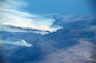 SoCal Wildfires from Space