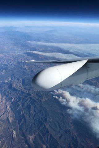 SoCal Wildfires from Space