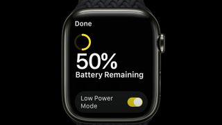 Apple Watch Low Power Mode