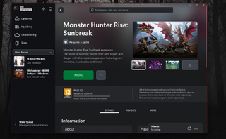 Xbox app for Windows 11