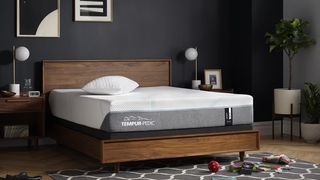 Tempur-Pedic Tempur-Adapt mattress on a platform bed