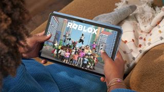 Amazon Fire Max 11 Roblox promo