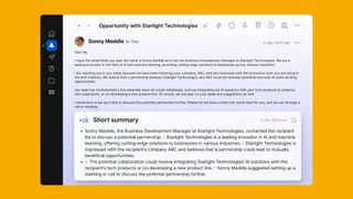 Spark Mail AI Summary feature