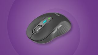 Logitech Signature AI Edition M750 Wireless mouse using ChatGPT through Logi AI Prompt Builder on the Logi Options+ desktop app.