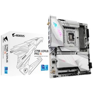 GIGABYTE Z790 AORUS PRO X (LGA 1700/ Intel/ Z790 X/ATX/ DDR5/ 5* M.2/ PCIe 5.0/ USB 3.2 Type-C/Wi-Fi 7/ 5GbE LAN/Q-Flash Plus/EZ-Latch Plus/Motherboard