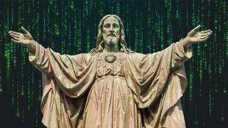 Tech collides with theology, in AI Jesus.