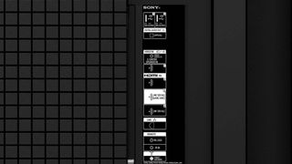 Sony XR X90L TV ports