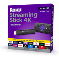 Roku Streaming Stick 4K: $49.99 $24.98 on Amazon
Save 50%