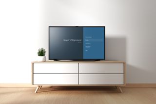 NordVPN apps running on Android TV