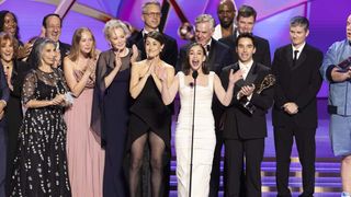 Cast and crew of ‘Hacks’ celebrates Emmys