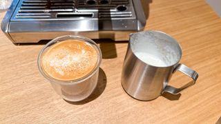 Breville Barista Express machine on table