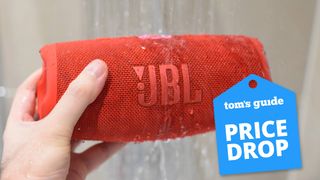 JBL Charge 5 with a Tom&#039;s Guide deal tag