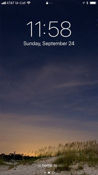 iOS Lockscreen