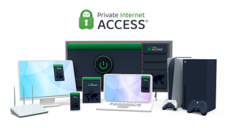 Private Internet Access apps running on desktop, mobile, TV, router, and games consoles